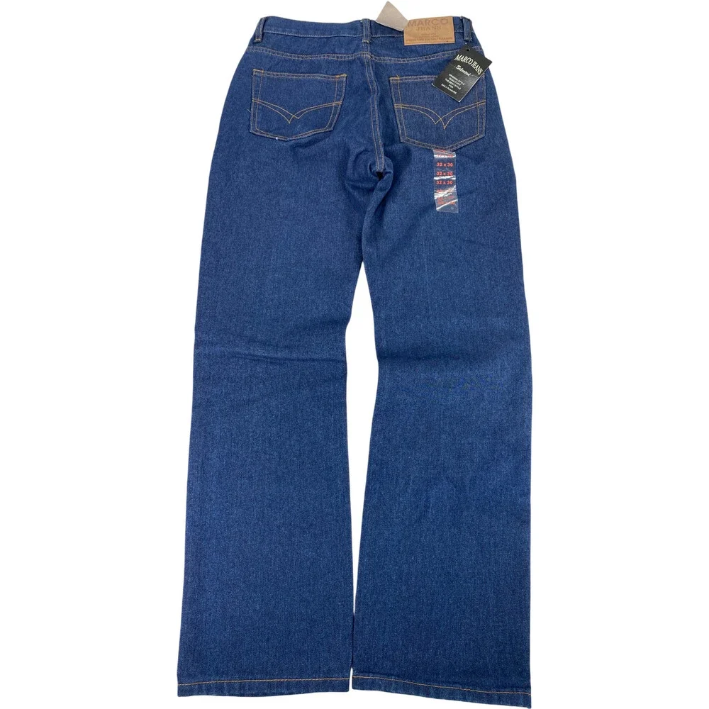 Marco Jeans Men’s Dark Wash Denim Jeans - 32x30 - Picture 2 of 4